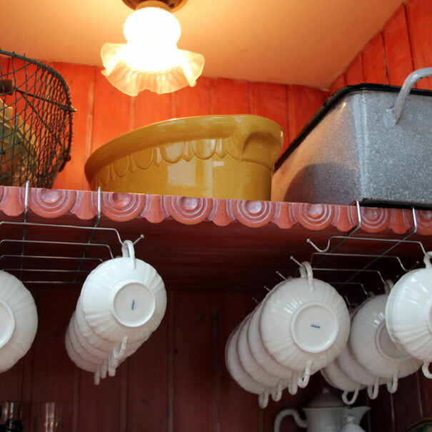 Einbauschrank in der Küche im Ferienhaus Vogelsbergblick