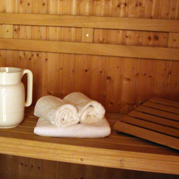 Sauna und Wellness im Ferienhaus Vogelsbergblick