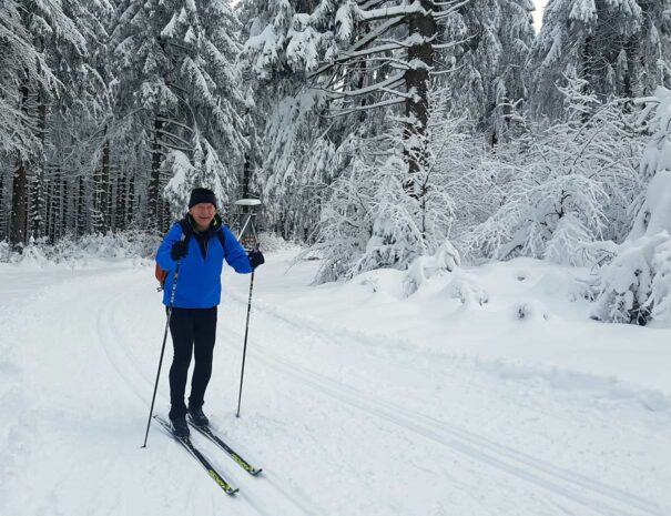 Skilanglauf auf Hoherodskopf