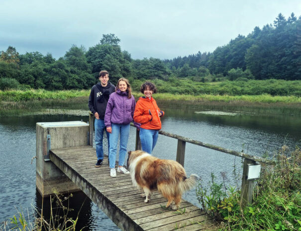 Wandern Forellenteiche Hoherodskopf Ferienhaus Vogelsbergblick